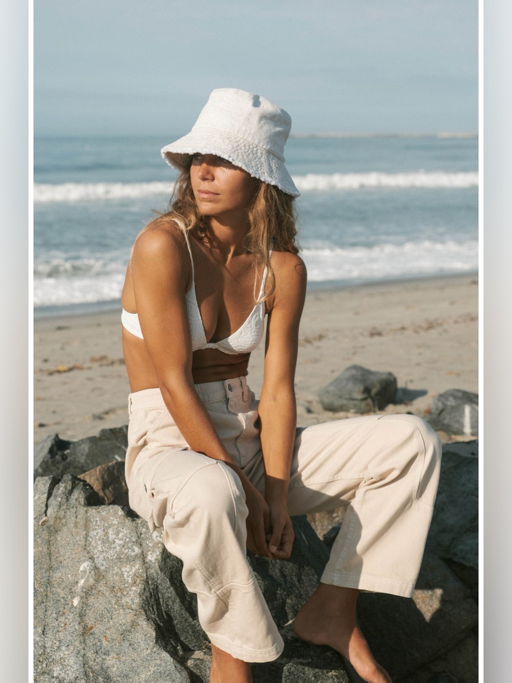Billabong Wall to Wall Cargo Pant Antique White